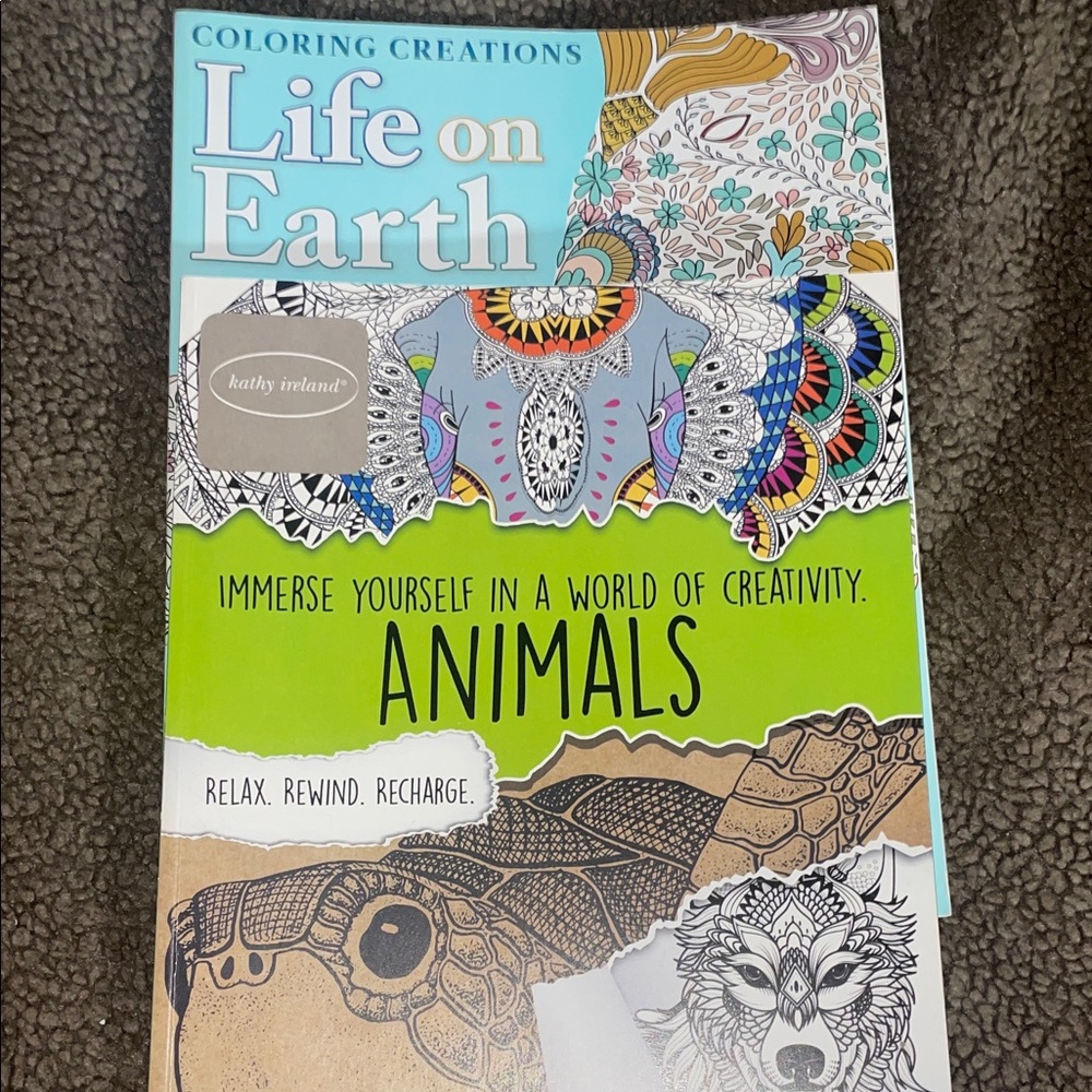 Kathy Ireland Life on Earth Coloring Book - Multicolor &Life  on Earth